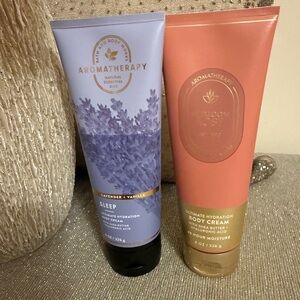 Heirloom Rose & Lavander +Vanilla Body Creams with natural essential oils